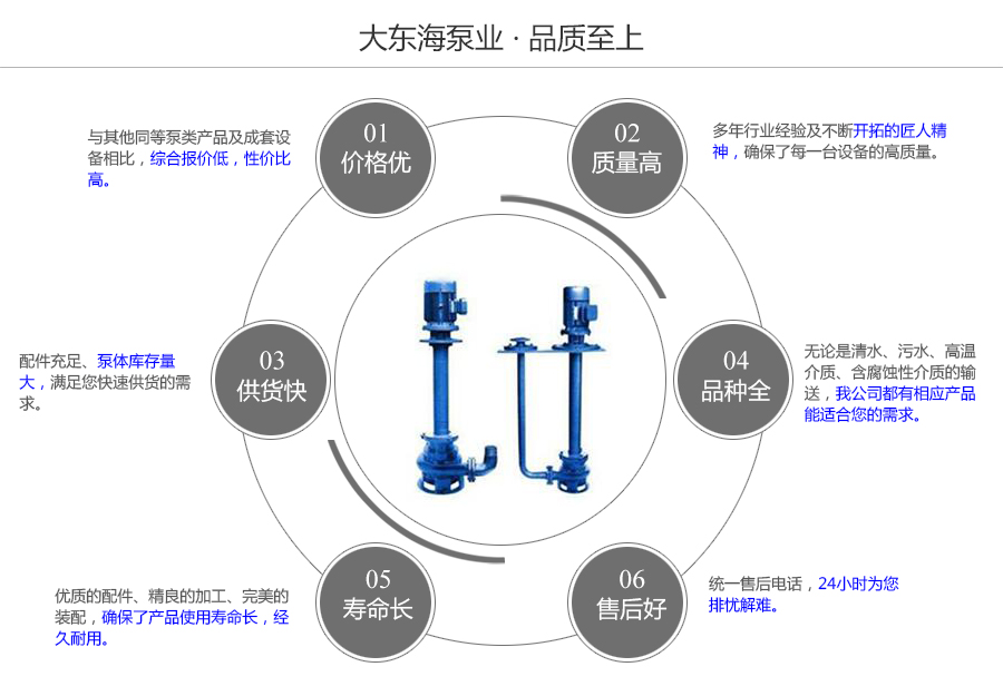 大東海泵業(yè)無堵塞液下泵質量保證圖